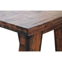 Cannon Valley Trestle Acacia End Table