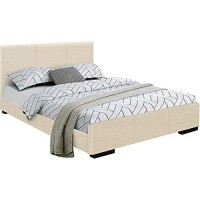 Camden Isle Abbey Platform Bed, Beige, Twin