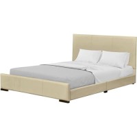 Camden Isle Abbey Platform Bed, Beige, Twin