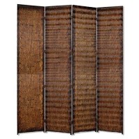 1 X 84 X 84 Brown Wood Screen