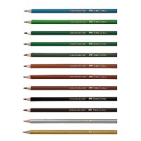 Faber-Castell Triangular Colour Pencils - Pack of 1 (Assorted)