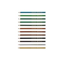 Faber-Castell Triangular Colour Pencils - Pack of 1 (Assorted)