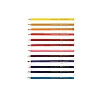 Faber-Castell Triangular Colour Pencils - Pack of 1 (Assorted)