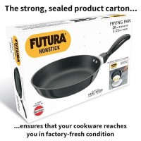 Hawkins Futura 20 cm Frying Pan, Non Stick Fry Pan, Small Frying Pan, Black (NF20)