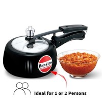 Hawkins Contura Hard Anodized Pressure Cooker, 1.5 Liters