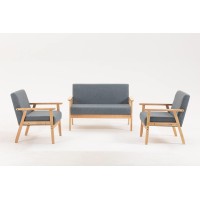 Lilola Home Bahamas Loveseat And 2 Chair Living Room Set
