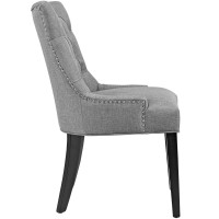 Regent Fabric Dining Chair - Light Gray