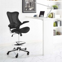 Charge Drafting Chair - Black
