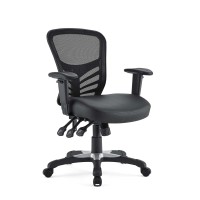 Articulate Vinyl Office Chair - Black