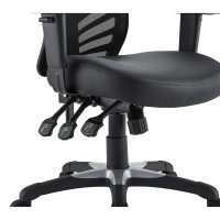 Articulate Vinyl Office Chair - Black