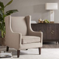 Madison Park Biltmore Accent Chair, See Below, Taupe