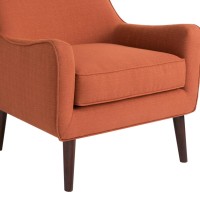 Madison Park Oxford Chair, See Below Below, Orange