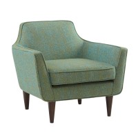 Madison Park Cruz Mid Century Accent Chair-Blue-Green