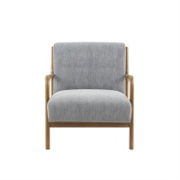 Ink+Ivy Novak,Lounge Chair With Light Grey Finish Ii100-0435