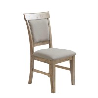 Ink+Ivy Oliver Dining Set Of 2 Side Chair With Cream And Grey Finish Ii108-0457