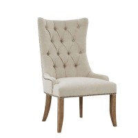 Madison Park Farm House Lucas Accent Chair With Cream Finish Mp100-0955