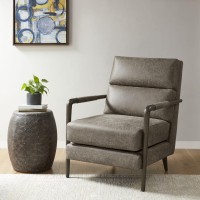Madison Park Gavin Accent Chair With Brown Finish Mp100-1188