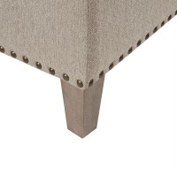 Madison Park Lindsey Tufted Square Cocktail Ottoman Mp101-0984