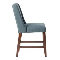 Madison Park Wing Counter Stool Brody/Blue