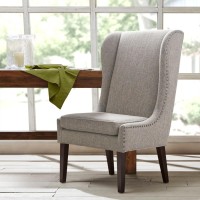 Madison Park Garbo Captains Dining Chair With Grey Multi Finish Mp108-1050