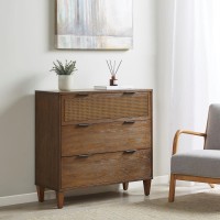 Madison Park Casual Cali Cali Accent Chest With Natural Finish Mp130-1177