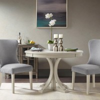 Madison Park Signature Helena Dining Chair With Light Grey Finish Mps108-0294