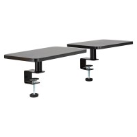 Allsop Ascend Height Adjustable Dual Laptop & Monitor Stand, Black, (32457)