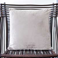 Luxurious Velvet Cushions - Add Opulence and Comfort to Your Interiors - Silver - 50x50
