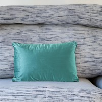 Opulent Velvet Cushions - Extraordinary Soft Furnishings for Luxurious Interiors - Forest Green - 60x40