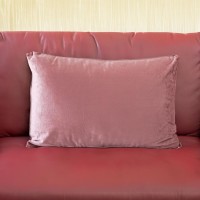 Luxurious Velvet Cushions - Comfortable & Elegant Home Decor - Opulent & Sophisticated Soft Furnishings - Rose Gold - 60x40