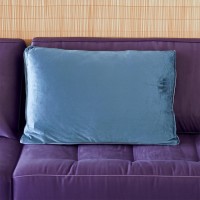 Opulent Velvet Cushions - Extraordinary Soft Furnishings for Luxurious Interiors - Teal - 60x40