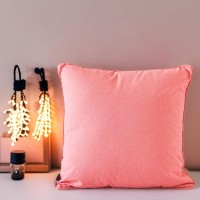Plush Indoor Cushions - Comfortable, Warm, and Stylish - Peach - 45x45 - Enhance Ambiance and Relaxation - Elegant and Sophisticated