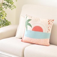 Plush Indoor Printed Cushions - Comfort, Warmth, and Style - Cozy and Inviting Atmosphere - High-Quality Materials - 45x45 Shaped Landscape
