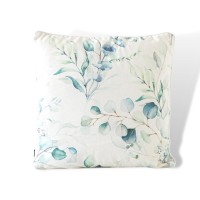 Plush Indoor Printed Cushions - Comfortable, Warm, and Stylish - Enhance Your Space with Cozy Luxury - Soft Botanical Design - 45x45