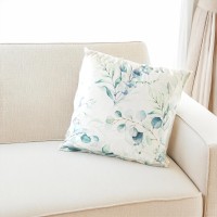 Plush Indoor Printed Cushions - Comfortable, Warm, and Stylish - Enhance Your Space with Cozy Luxury - Soft Botanical Design - 45x45