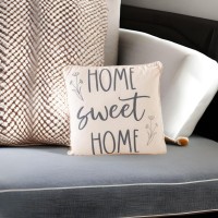 Plush Indoor Printed Cushions - Comfortable, Cozy, and Elegant - Enhance Your Space with Luxury and Inviting Feel - Beige - 45x45