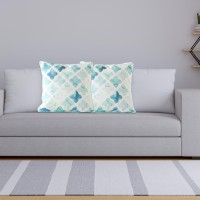 Whimsical Indoor Cushions - Unique Designs for Stylish Decor - Budget-Friendly & Refreshing Makeover - Faded Cross - Green - 45x45cm