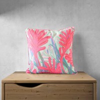Whimsical Indoor Cushions - Unique Designs to Elevate Your Decor - Affordable and Refreshing Solution - Blissful Blossom Dark - 45x45cm