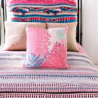 Playful Indoor Cushions - Unique Collection to Revitalize Your Space - Beautiful Blossom Light - 45x45cm