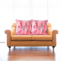 Playful and Affordable Indoor Cushions - Refresh Your Space with Unique Designs - Earthly Pleasures - Pink - 45x45cm