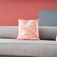 Whimsical Indoor Cushions - Unique Designs for Playful Decor - Budget-Friendly & Stylish - Ancient Vine - Orange - 45x45cm