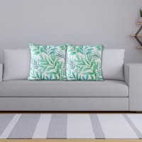 Playful Indoor Cushion Collection - Add a Unique Touch to Your Space - Flower Patch Design - Green - 45x45cm