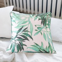 Whimsical Indoor Cushions - Unique Designs for Playful Decor - Affordable & Stylish - 45x45cm - Green Botanical