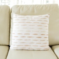 Whimsical Indoor Cushions - Unique & Affordable Decor Refresh - Lines - Brown - 45x45cm