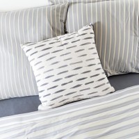 Playful Indoor Cushions - Add a Missing Touch to Your Space - Dark Brown Lines - 45x45cm