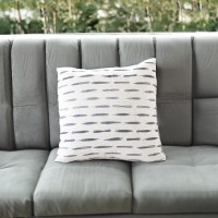 Playful Indoor Cushions - Add a Missing Touch to Your Space - Dark Brown Lines - 45x45cm