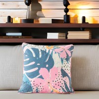 One-of-a-Kind Indoor Cushions - Add a Missing Touch to Your Space - Unique & Playful Range - Budget-Friendly Decor Solution - Pink - 45x45cm