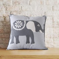 Whimsical Indoor Cushion Collection - Unique & Affordable Decor Refresh - Elephant Grey - 45x45cm