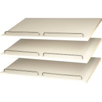 Stow 3014537 Shoe Shelves With Rail 24 X 14 In