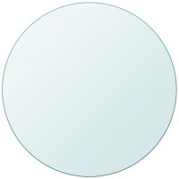 Vidaxl Table Top Tempered Glass Round 31.5